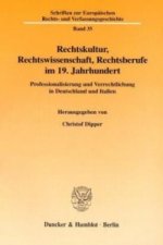 Rechtskultur, Rechtswissenschaft, Rechtsberufe im 19. Jahrhundert.
