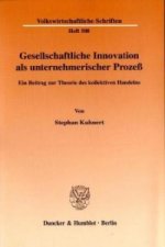 Gesellschaftliche Innovation als unternehmerischer Prozeß.