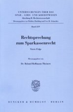 Rechtsprechung zum Sparkassenrecht.