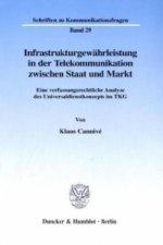 Infrastrukturgewährleistung in der Telekommunikation zwischen Staat und Markt.