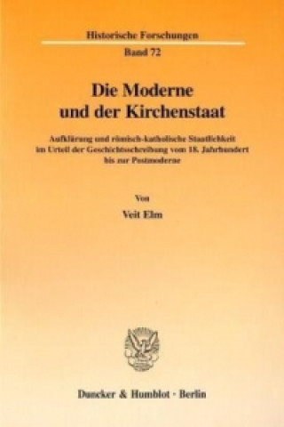 Die Moderne und der Kirchenstaat.
