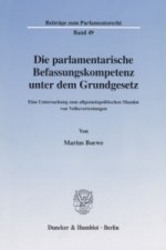 Die parlamentarische Befassungskompetenz unter dem Grundgesetz.