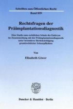 Rechtsfragen der Präimplantationsdiagnostik.
