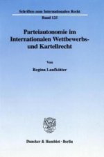 Parteiautonomie im Internationalen Wettbewerbs- und Kartellrecht.