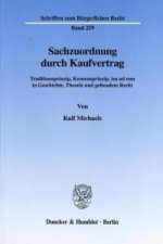 Sachzuordnung durch Kaufvertrag.