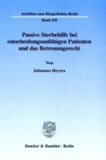 Passive Sterbehilfe bei entscheidungsunfähigen Patienten und das Betreuungsrecht.