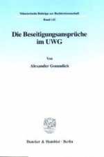 Die Beseitigungsansprüche im UWG.