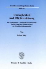 Unmöglichkeit und Pflichtverletzung.
