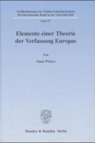 Elemente einer Theorie der Verfassung Europas