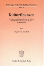 Kulturfinanzen.