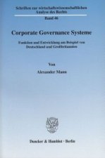 Corporate Governance Systeme.