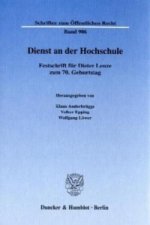 Dienst an der Hochschule