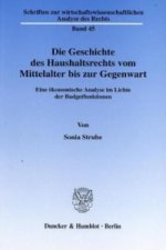 Die Geschichte des Haushaltsrechts vom Mittelalter bis zur Gegenwart.