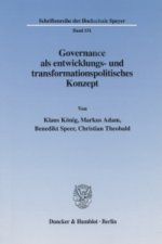 Governance als entwicklungs- und transformationspolitisches Konzept.