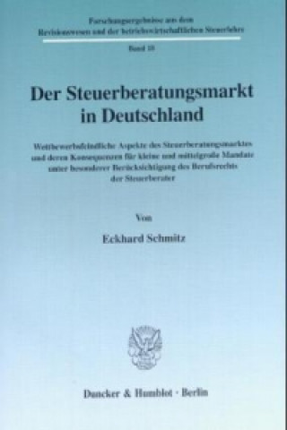 Der Steuerberatungsmarkt in Deutschland.