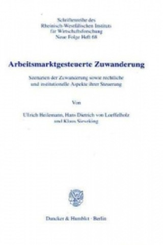 Arbeitsmarktgesteuerte Zuwanderung.