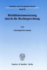 Richtlinienumsetzung durch die Rechtsprechung.