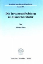 Die Irrtumsanfechtung im Handelsverkehr.