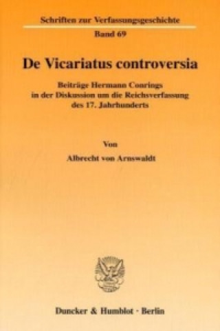 De Vicariatus controversia.
