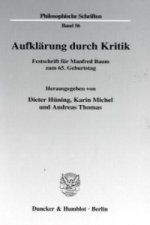 Aufklärung durch Kritik.