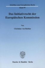 Das Initiativrecht der Europäischen Kommission.