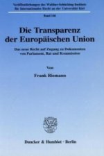 Die Transparenz der Europäischen Union.