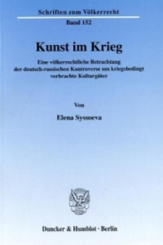 Kunst im Krieg.