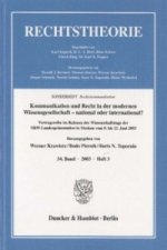 Kommunikation und Recht in der modernen Wissensgesellschaft - national oder international?