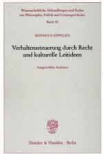 Verhaltenssteuerung durch Recht und kulturelle Leitideen.