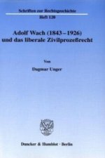 Adolf Wach (1843 - 1926) und das liberale Zivilprozeßrecht.