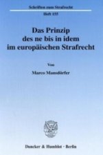 Das Prinzip des ne bis in idem im europäischen Strafrecht.