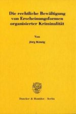 Die rechtliche Bewältigung von Erscheinungsformen organisierter Kriminalität.