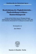 Beschränkung des Flughafenbetriebs - Planfeststellungsverfahren - Raumordnungsrecht.