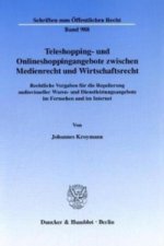 Teleshopping- und Onlineshoppingangebote zwischen Medienrecht und Wirtschaftsrecht.
