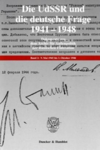 Die UdSSR und die deutsche Frage 1941-1948.