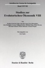 Studien zur Evolutorischen Ökonomik VIII.