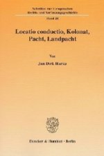 Locatio conductio, Kolonat, Pacht, Landpacht