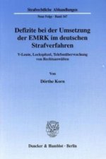 Defizite bei der Umsetzung der EMRK im deutschen Strafverfahren.