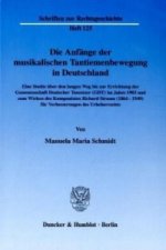 Die Anfänge der musikalischen Tantiemenbewegung in Deutschland.
