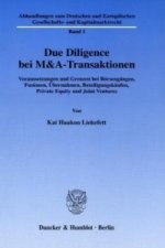 Due Diligence bei M&A-Transaktionen