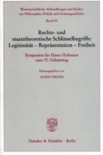 Rechts- und staatstheoretische Schlüsselbegriffe: Legitimität - Repräsentation - Freiheit.