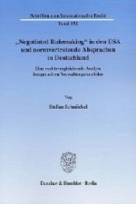 »Negotiated Rulemaking« in den USA und normvertretende Absprachen in Deutschland.