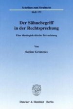 Der Sühnebegriff in der Rechtsprechung.