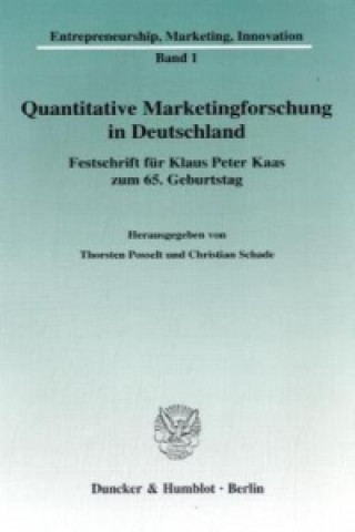 Quantitative Marketingforschung in Deutschland.