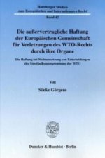 Die außervertragliche Haftung der Europäischen Gemeinschaft für Verletzungen des WTO-Rechts durch ihre Organe.