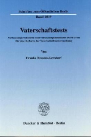 Vaterschaftstests.