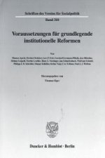 Voraussetzungen für grundlegende institutionelle Reformen.
