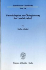 Umweltabgaben zur Ökologisierung der Landwirtschaft.