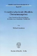 Grenzüberschreitende öffentliche Übernahmeangebote.
