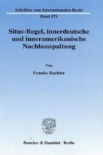 Situs-Regel, innerdeutsche und inneramerikanische Nachlassspaltung.